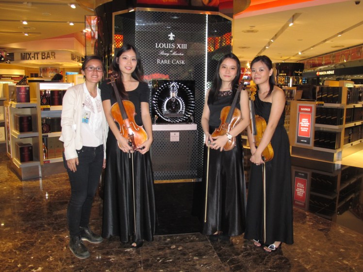 Launch of Louis XII de Remy Martin Rare Cask by Quartetto, Red Kite String Trio 