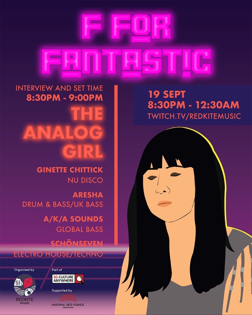 We spoke to The Analog Girl with 3 questions too. 